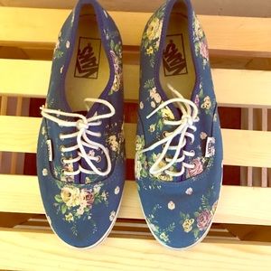 Floral print Vans